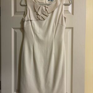 ANTONIO MELANI White Ruffle Dress